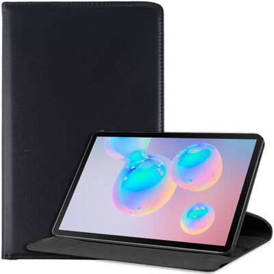 Coole schwarze Kunstlederhülle für Samsung Galaxy Tab S6 10,5" T860 / T865 Coole schwarze Kunstlederhülle für Samsung Galaxy Tab S6 10,5" T860 / T865