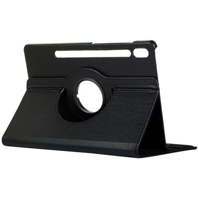 Coole schwarze Kunstlederhülle für Samsung Galaxy Tab S6 10,5" T860 / T865 Coole schwarze Kunstlederhülle für Samsung Galaxy Tab S6 10,5" T860 / T865