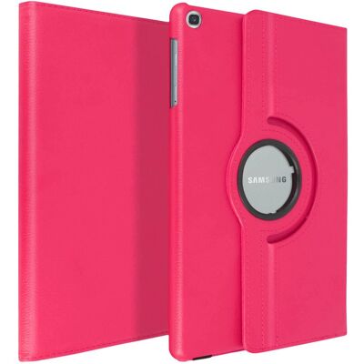 Avizar Galaxy Tab A 10.1 2019 Pink Drehständer Folio Case Avizar Galaxy Tab A 10.1 2019 Pink Drehständer Folio Case