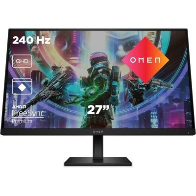 Monitor HP OMEN 27qs 27" QHD 240Hz IPS G-Sync FreeSync HDR400 1ms Lautsprecher USB Monitor HP OMEN 27qs 27" QHD 240Hz IPS G-Sync FreeSync HDR400 1ms Lautsprecher USB