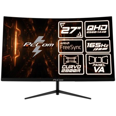 PcCom - Elysium Go Pro Monitor - 27 VA QHD 165Hz PcCom - Elysium Go Pro Monitor - 27 VA QHD 165Hz