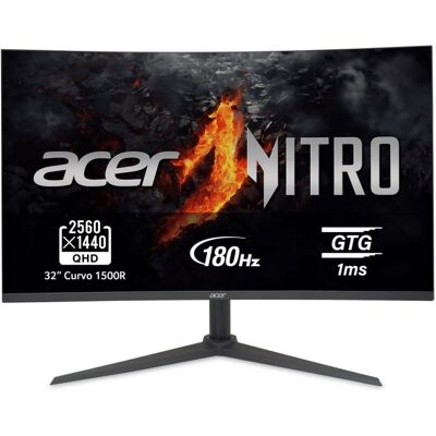 Acer NITRO XZ0 XZ320QU S3 Computerbildschirm 80 cm (31.5") 2560 x 1440 Pixel Wide Quad HD LCD Schwarz Acer NITRO XZ0 XZ320QU S3 Computerbildschirm 80 cm (31.5") 2560 x 1440 Pixel Wide Quad HD LCD Schwarz