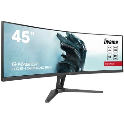 iiyama G-MASTER RED EAGLE CURVED Computerbildschirm 114,3 cm (45") 5120 x 1440 Pixel Dual QHD LED Schwarz iiyama G-MASTER RED EAGLE CURVED Computerbildschirm 114,3 cm (45") 5120 x 1440 Pixel Dual QHD LED Schwarz