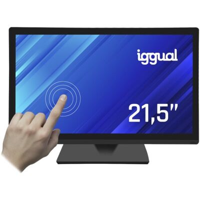 iggual MTL21PX 21,5″ Full HD 250cd/m² kapazitiver 1000:1 VGA/HDMI/USB2.0 Touch-Monitor iggual MTL21PX 21,5″ Full HD 250cd/m² kapazitiver 1000:1 VGA/HDMI/USB2.0 Touch-Monitor