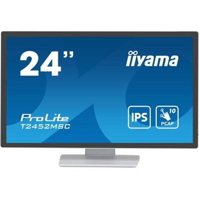 Monitor iiyama ProLite T2452MSC-W1 23,8" Touchscreen Full HD IPS Weiß Monitor iiyama ProLite T2452MSC-W1 23,8" Touchscreen Full HD IPS Weiß Monitor iiyama ProLite T2452MSC-W1 23,8" Touchscreen Full HD IPS Weiß Monitor iiyama ProLite T2452MSC-W1 23,8" Touchscreen Full HD IPS Weiß