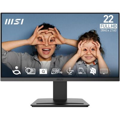 Monitor MSI PRO MP223 E2 21,4" FullHD 100Hz VA 1 ms Schwarz Monitor MSI PRO MP223 E2 21,4" FullHD 100Hz VA 1 ms Schwarz