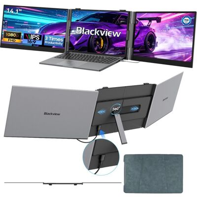 Monitor Blackview DCM6 14" FullHD 60Hz IPS Ultradünn Dual USB-C Aluminium Monitor Blackview DCM6 14" FullHD 60Hz IPS Ultradünn Dual USB-C Aluminium