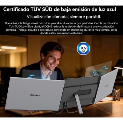 Monitor Blackview DCM6 14" FullHD 60Hz IPS Ultradünn Dual USB-C Aluminium Monitor Blackview DCM6 14" FullHD 60Hz IPS Ultradünn Dual USB-C Aluminium