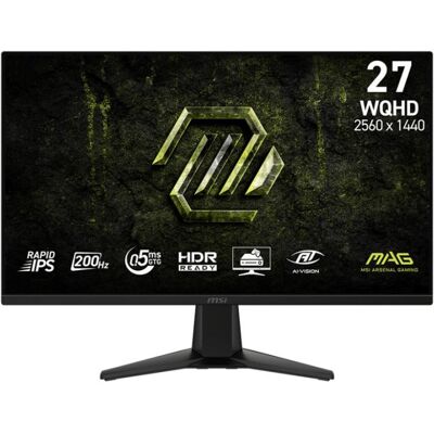 Monitor MSI MAG 275QF E20 27" WQHD 200Hz IPS FreeSync Premium HDR Ready 0,5ms Monitor MSI MAG 275QF E20 27" WQHD 200Hz IPS FreeSync Premium HDR Ready 0,5ms