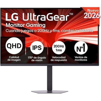 Monitor LG UltraGear 32G620B-B 32" QHD 200Hz IPS HDR10 1ms Höhenverstellbar Monitor LG UltraGear 32G620B-B 32" QHD 200Hz IPS HDR10 1ms Höhenverstellbar