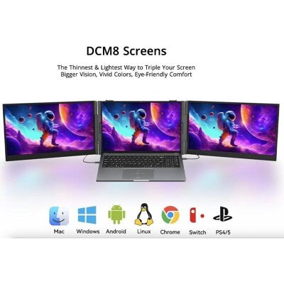 Monitor Blackview DCM8 15,3" WUXGA 60Hz IPS USB-C Blaulichtschutz 1ms Monitor Blackview DCM8 15,3" WUXGA 60Hz IPS USB-C Blaulichtschutz 1ms