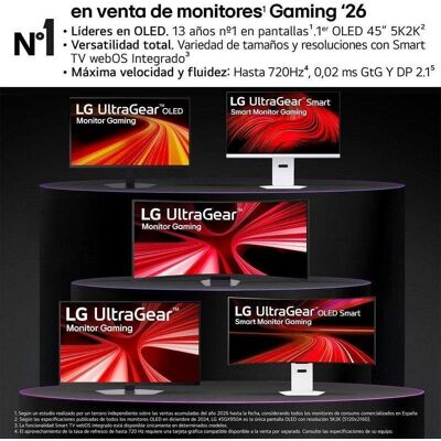 Monitor LG UltraGear 39GX950B-B 38,6'' UltraWide 5K2K 165Hz OLED Curved HDR500 0,03ms Monitor LG UltraGear 39GX950B-B 38,6'' UltraWide 5K2K 165Hz OLED Curved HDR500 0,03ms