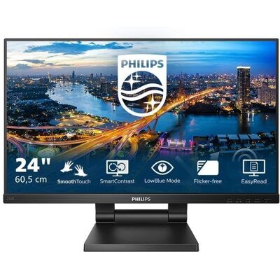 Monitor Philips 242B1TC/00 23,8" FullHD 75Hz IPS Touch Lautsprecher Höhenverstellung Monitor Philips 242B1TC/00 23,8" FullHD 75Hz IPS Touch Lautsprecher Höhenverstellung
