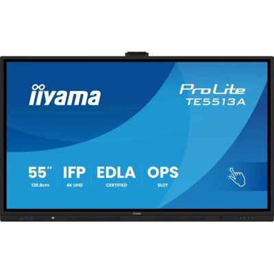 Digital Signage Display iiyama ProLite TE5513A-B3AG 54.6" 4K UHD IPS Touch Android Digital Signage Display iiyama ProLite TE5513A-B3AG 54.6" 4K UHD IPS Touch Android