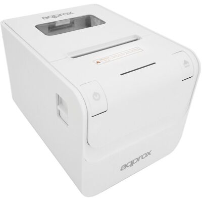 Approx appPOSPACK3380WH Ethernet/USB-Thermodrucker mit Kassenschublade, 1D-Lesegerät und Auto-Cutter Approx appPOSPACK3380WH Ethernet/USB-Thermodrucker mit Kassenschublade, 1D-Lesegerät und Auto-Cutter