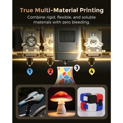3D-Drucker Flashforge Creator 5 Pro 4 unabhängige Köpfe WiFi HEPA13 Filter 3D-Drucker Flashforge Creator 5 Pro 4 unabhängige Köpfe WiFi HEPA13 Filter