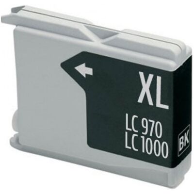 Kompatible Tintenpatrone von Inkpro für Brother LC970XL/1000XL, Schwarz Kompatible Tintenpatrone von Inkpro für Brother LC970XL/1000XL, Schwarz
