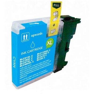 Inkpro Kompatible Tintenpatrone für Brother LC980XL/1100XL Cyan Inkpro Kompatible Tintenpatrone für Brother LC980XL/1100XL Cyan