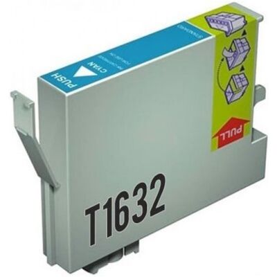 Inkpro Tintenpatrone kompatibel mit Epson T1632XL Cyan Inkpro Tintenpatrone kompatibel mit Epson T1632XL Cyan