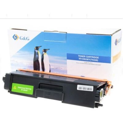 Gelber Tonerkartusche Kompatibel Brother G&G NT-CB336Y 3500 Seiten Gelber Tonerkartusche Kompatibel Brother G&G NT-CB336Y 3500 Seiten