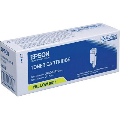 Epson C13S050611 Tonerkartusche 1 Stück(e) Original Gelb Epson C13S050611 Tonerkartusche 1 Stück(e) Original Gelb