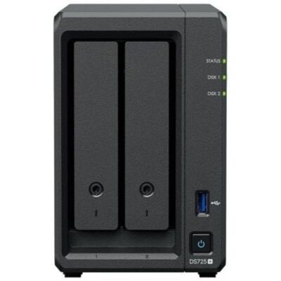 NAS Synology Diskstation DS725+ 2-Bay 8GB DDR4 2.5GbE Tower AMD Ryzen Erweiterung M.2 NVMe NAS Synology Diskstation DS725+ 2-Bay 8GB DDR4 2.5GbE Tower AMD Ryzen Erweiterung M.2 NVMe