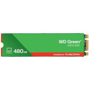 Sandisk Western Digital WD Green 480 GB 2,5" SSD M.2 SATA 3 Sandisk Western Digital WD Green 480 GB 2,5" SSD M.2 SATA 3