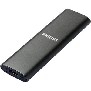 Philips FM50SS030P Externe SSD 500 GB USB-C Graues Aluminium Philips FM50SS030P Externe SSD 500 GB USB-C Graues Aluminium