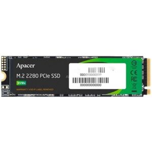 Apacer AS2280P4X 512 GB SSD M.2 2280 PCIe Gen3x4 Apacer AS2280P4X 512 GB SSD M.2 2280 PCIe Gen3x4