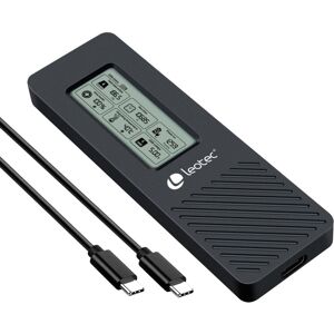 Leotec Externe Box für M.2 Nvme-Laufwerke mit LCD-Panel Leotec Externe Box für M.2 Nvme-Laufwerke mit LCD-Panel