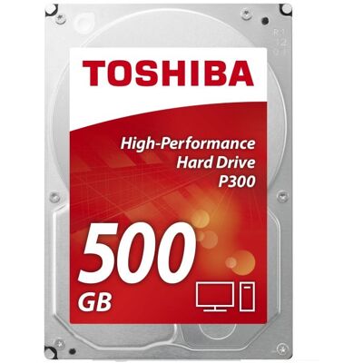 Toshiba P300 500GB Interne Festplatte 7200 RPM 64 MB 3.5" Serial ATA III Toshiba P300 500GB Interne Festplatte 7200 RPM 64 MB 3.5" Serial ATA III