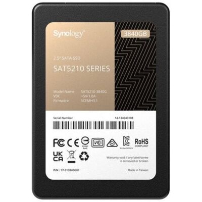 Festplatte Synology 480GB SSD 530MB/s SAT5210-480G NAS Stabilität Schutz Festplatte Synology 480GB SSD 530MB/s SAT5210-480G NAS Stabilität Schutz