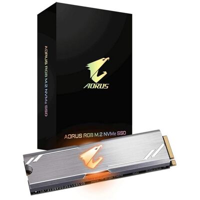 Gigabyte Aorus RGB M.2 256 GB PCI Express 3.0 3D TLC NVMe Gigabyte Aorus RGB M.2 256 GB PCI Express 3.0 3D TLC NVMe
