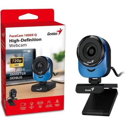 Webcam Genius FaceCam 1000X Q HD 720p Mikrofon Integriert Webcam Genius FaceCam 1000X Q HD 720p Mikrofon Integriert