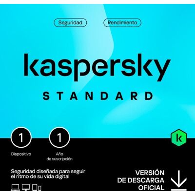 Kaspersky Standard 1 Gerät Digitale Lizenz - Antivirus Kaspersky Standard 1 Gerät Digitale Lizenz - Antivirus