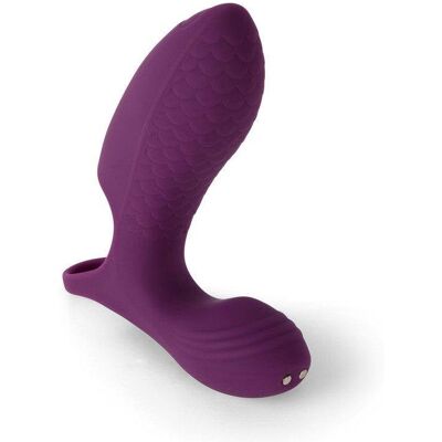 Vibrator Hugbox Präzision 10 Programme Wasserdicht Leise Violett Vibrator Hugbox Präzision 10 Programme Wasserdicht Leise Violett