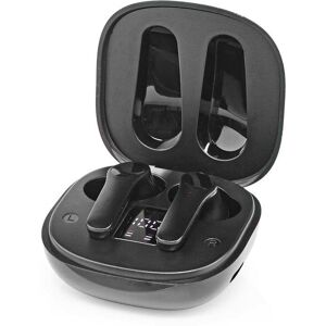 Nedis HPBT5060BK kabellose Bluetooth Kopfhörer mit ANC, Mikrofon und USB-C Ladecase schwarz Nedis HPBT5060BK kabellose Bluetooth Kopfhörer mit ANC, Mikrofon und USB-C Ladecase schwarz