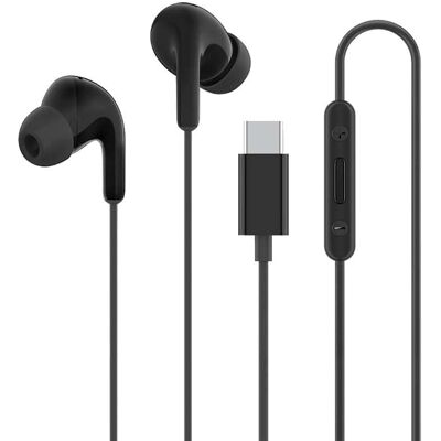 Xiaomi Typ-C-Ohrhörer Kopfhörer mit Typ-C-Kabel Schwarz Xiaomi Typ-C-Ohrhörer Kopfhörer mit Typ-C-Kabel Schwarz