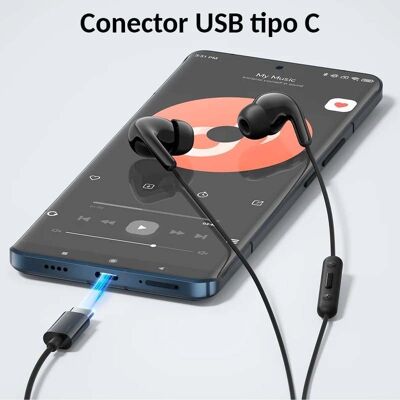 Xiaomi Typ-C-Ohrhörer Kopfhörer mit Typ-C-Kabel Schwarz Xiaomi Typ-C-Ohrhörer Kopfhörer mit Typ-C-Kabel Schwarz
