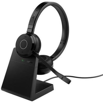 Kopfhörer Jabra Evolve 65 TE kabellos Bluetooth USB mit Mikrofon, passive Geräuschunterdrückung, Schwarz Kopfhörer Jabra Evolve 65 TE kabellos Bluetooth USB mit Mikrofon, passive Geräuschunterdrückung, Schwarz