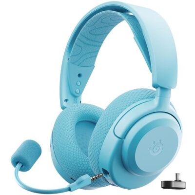 Auriculares SteelSeries Arctis Nova 3X kabellos Bluetooth Gaming mit Geräuschunterdrückung, Aqua Auriculares SteelSeries Arctis Nova 3X kabellos Bluetooth Gaming mit Geräuschunterdrückung, Aqua