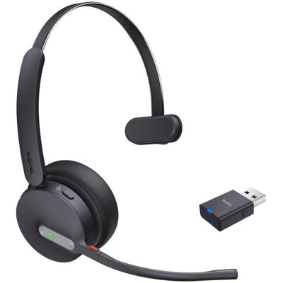 Auriculares Yealink WH64 Hybrid Mono UC inalámbricos Bluetooth con Cancelación de Ruido negros Auriculares Yealink WH64 Hybrid Mono UC inalámbricos Bluetooth con Cancelación de Ruido negros