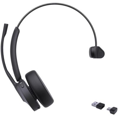 Auriculares Yealink BH70 Mono Teams con cable USB-C/USB-A Cancelación de Ruido Negro Auriculares Yealink BH70 Mono Teams con cable USB-C/USB-A Cancelación de Ruido Negro