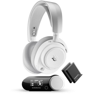 Steelseries Arctis Nova Pro Omni Kabellose Bluetooth Gaming Kopfhörer ANC Weiß Steelseries Arctis Nova Pro Omni Kabellose Bluetooth Gaming Kopfhörer ANC Weiß