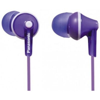 Panasonic RP-HJE125E kabelgebundene Kopfhörer 3,5 mm Klinke violett für Musik Panasonic RP-HJE125E kabelgebundene Kopfhörer 3,5 mm Klinke violett für Musik