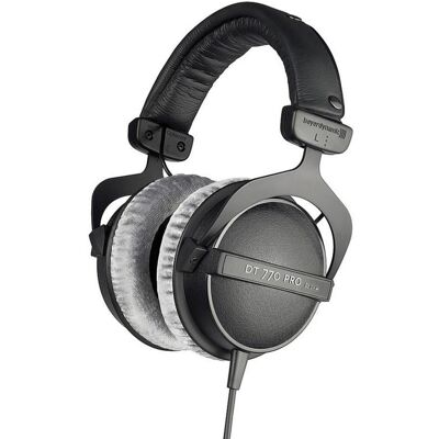 Beyerdynamic DT 770 PRO 80Ω Kopfhörer Kabelgebunden Kopfband Musik Schwarz Beyerdynamic DT 770 PRO 80Ω Kopfhörer Kabelgebunden Kopfband Musik Schwarz