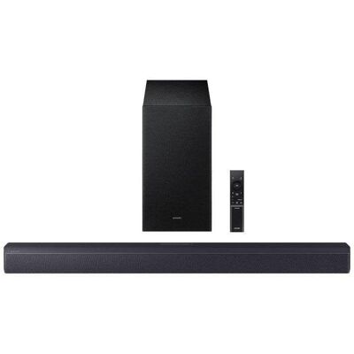 Barra de Sonido Samsung HW-B450F/ZF 2.1 65W Bluetooth HDMI ARC Subwoofer Dolby Audio Barra de Sonido Samsung HW-B450F/ZF 2.1 65W Bluetooth HDMI ARC Subwoofer Dolby Audio