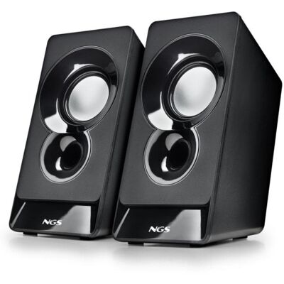 Lautsprecher NGS SB 210 Kabelgebunden 12W mit USB und 3,5 mm Anschluss Schwarz Lautsprecher NGS SB 210 Kabelgebunden 12W mit USB und 3,5 mm Anschluss Schwarz