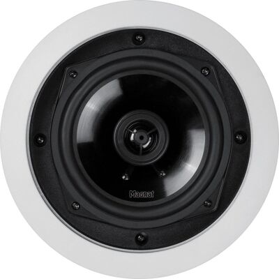 Lautsprecher Magnat Full Range 100 W rund 8 Ohm Schwarz Weiß Lautsprecher Magnat Full Range 100 W rund 8 Ohm Schwarz Weiß