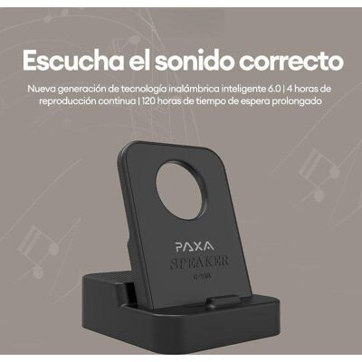 Lautsprecher Paxa Ständer C-280 kabellos Anrufe Video Audio verbessert Lautsprecher Paxa Ständer C-280 kabellos Anrufe Video Audio verbessert